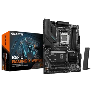GIGABYTE B840 GAMING X WIFI6E Pagrindinė Plokštė | ATX, AM5, DDR5