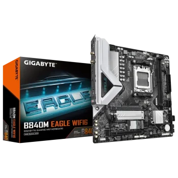 GIGABYTE B840M EAGLE WIFI6 Pagrindinė Plokštė | mATX. AM5, DDR5