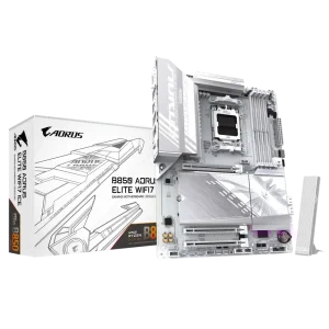 GIGABYTE B850 AORUS ELITE WIFI7 ICE Pagrindinė Plokštė | ATX, AM5, DDR5