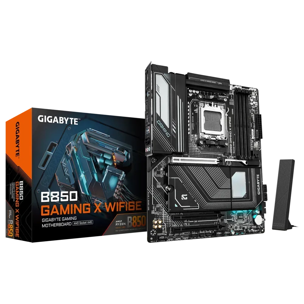 GIGABYTE B850 GAMING X WIFI6E Pagrindinė Plokštė | ATX, AM5, DDR5