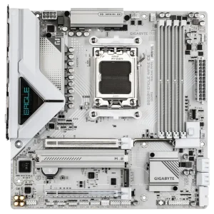 GIGABYTE B850M EAGLE WIFI6E ICE Pagrindinė Plokštė | mATX, AM5, DDR5