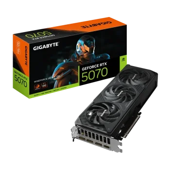 GIGABYTE GeForce RTX 5070 WINDFORCE SFF GPU Vaizdo Plokštė | 12GB, GDDR7, OC Edition