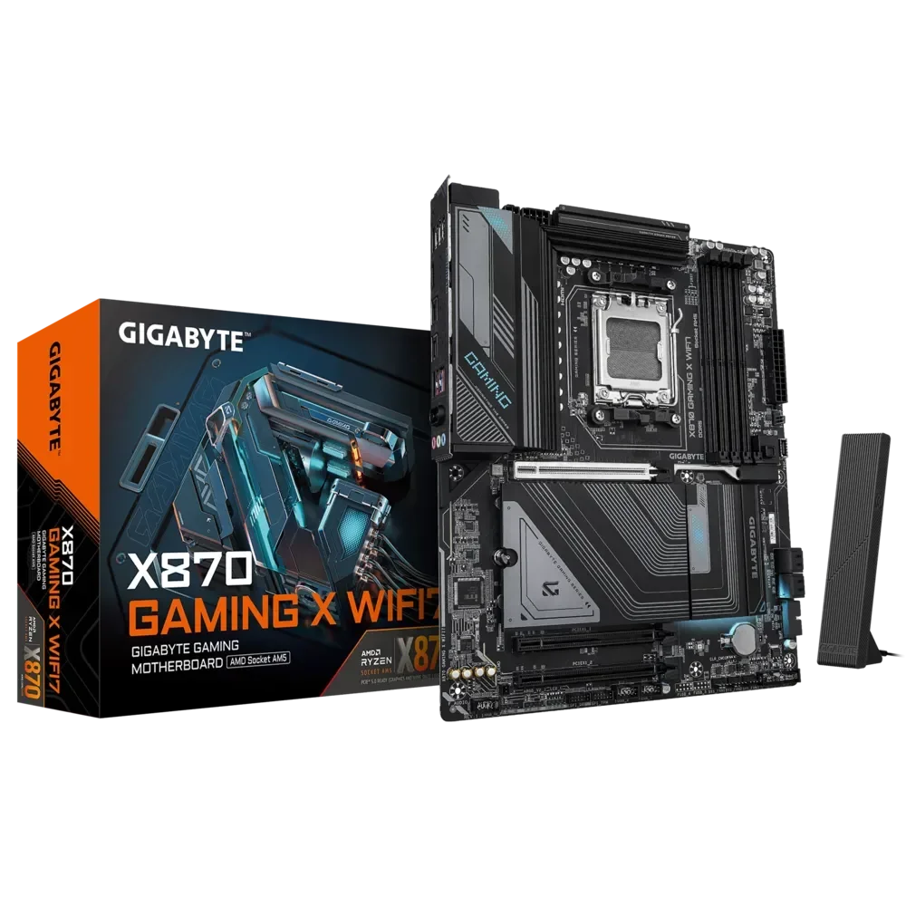 GIGABYTE X870 GAMING X WIFI7 Pagrindinė Plokštė | ATX, AM5, DDR5