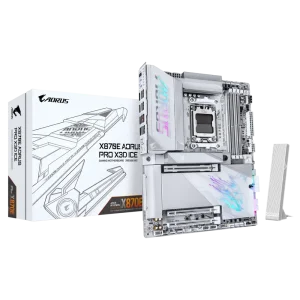 GIGABYTE X870E AORUS PRO X3D ICE Pagrindinė Plokštė | ATX, AM5, DDR5
