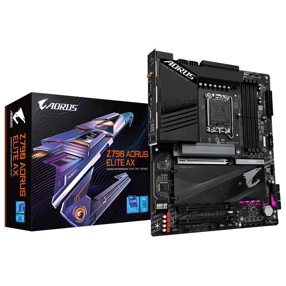 GIGABYTE Z790 AORUS ELITE AX Pagrindinė Plokštė | ATX, LGA1700, DDR5