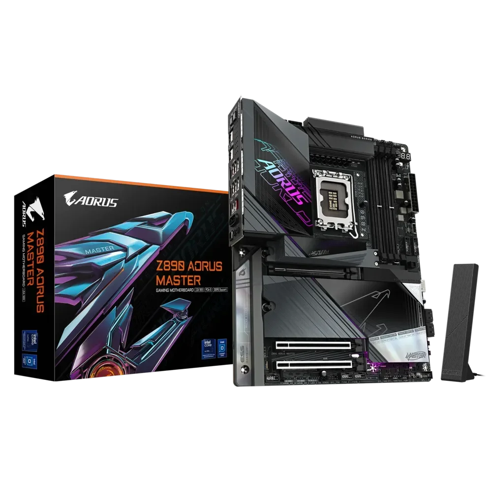 GIGABYTE Z890 AORUS MASTER Pagrindinė Plokštė | ATX, LGA1851, DDR5