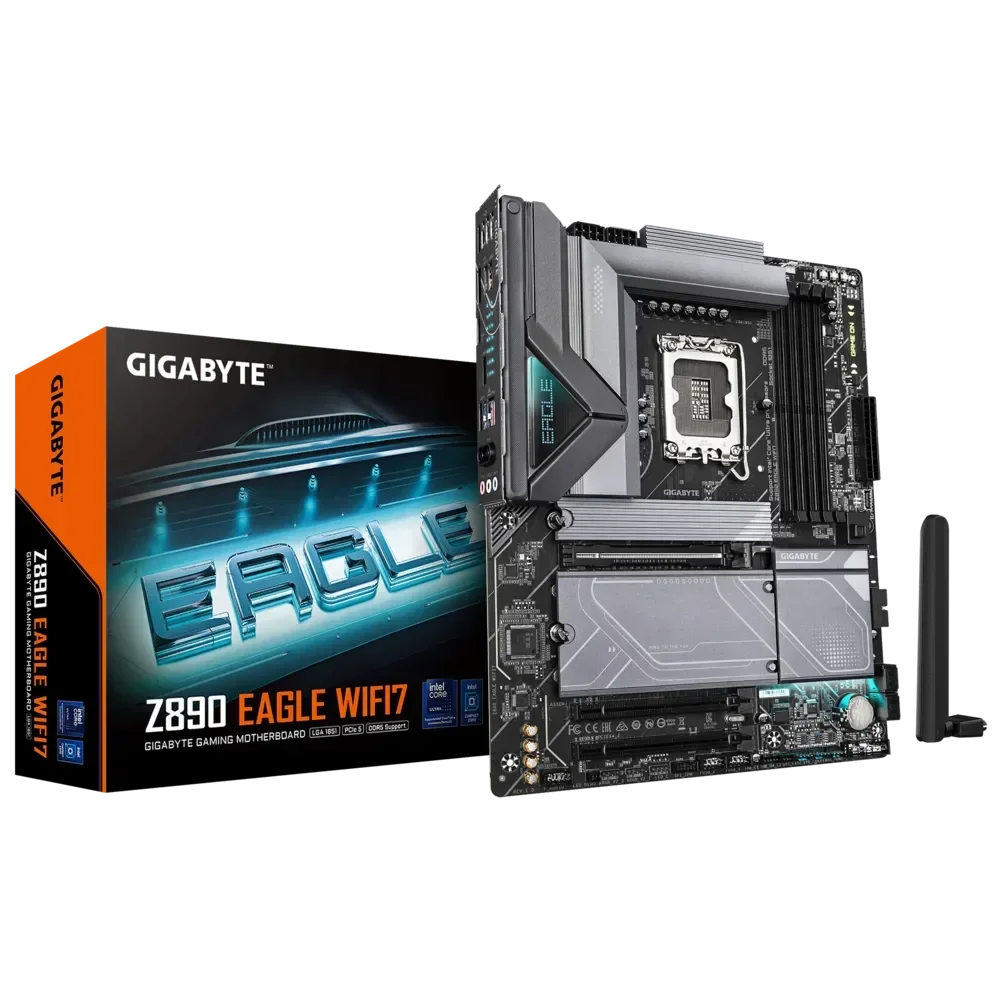 GIGABYTE Z890 EAGLE WIFI7 Pagrindinė Plokštė | ATX, LGA1851, DDR5