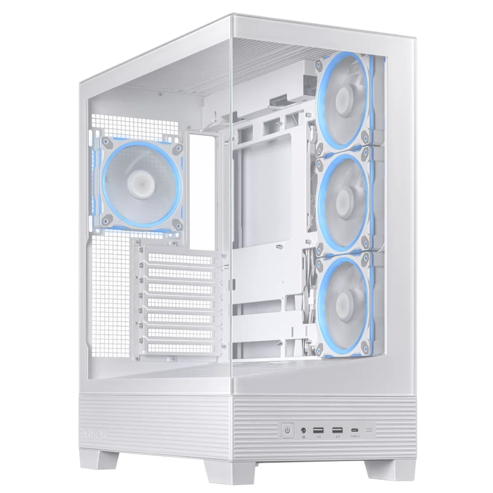 ASUS A31 PLUS ARGB Korpusas | White