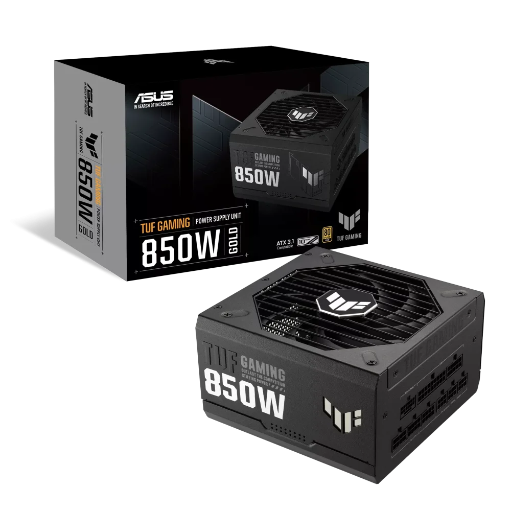 ASUS TUF Gaming 850W PSU Maitinimo Blokas | 850W, 80 Plus Gold