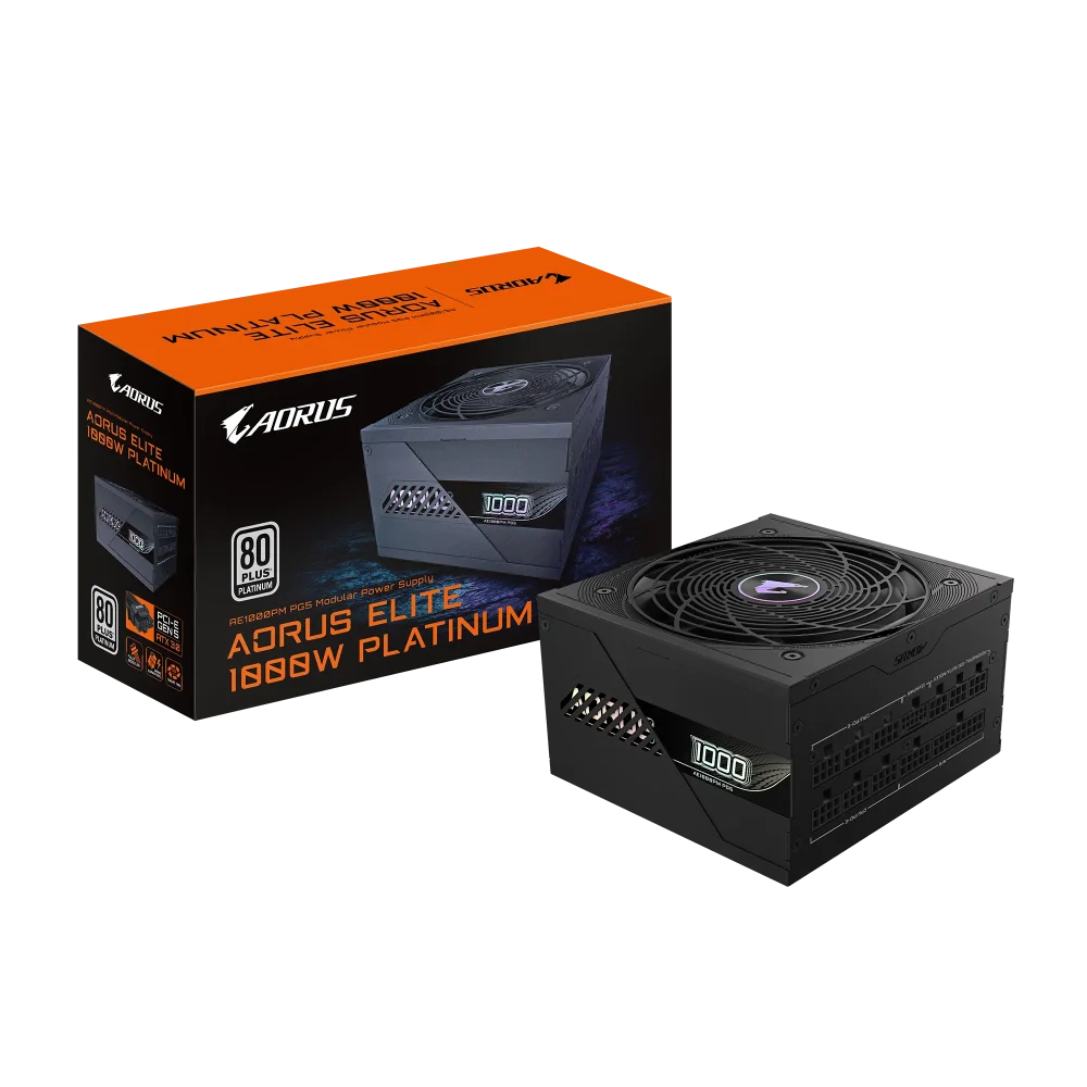 GIGABYTE AORUS ELITE P1000W PG5 PSU Maitinimo Blokas | 1000W, 80 Plus Platinum