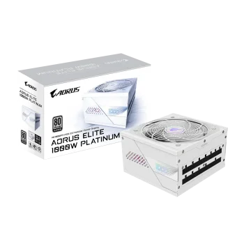 GIGABYTE AORUS ELITE P1000W PG5 ICE PSU Maitinimo Blokas | 1000W, 80 Plus Platinum
