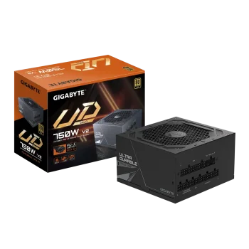 GIGABYTE Ultra Durable UD750GM PG5 V2 PSU Maitinimo Blokas | 750W, 80 Plus Gold