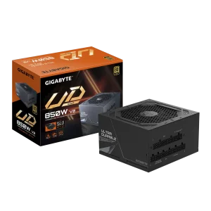 GIGABYTE Ultra Durable UD850GM PG5 V2 PSU Maitinimo Blokas | 850W, 80 Plus Gold