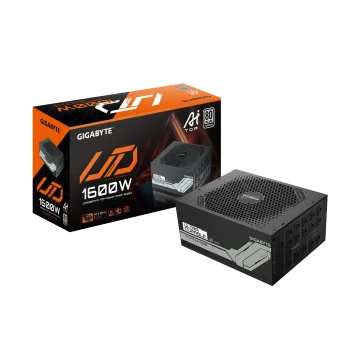 GIGABYTE Ultra Durable UD1600PM PG5 AI TOP PSU Maitinimo Blokas | 750W, 80 Plus Platinum