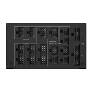 GIGABYTE Ultra Durable UD1600PM PG5 AI TOP PSU Maitinimo Blokas | 750W, 80 Plus Platinum