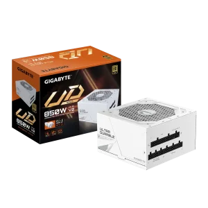 GIGABYTE Ultra Durable UD850GM PG5 V2 ICE PSU Maitinimo Blokas | 850W, 80 Plus Gold