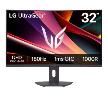 LG UltraGear 32G600A-B.AEUQ Monitorius | 31.5", QHD, Curved VA, 180 Hz