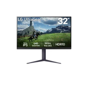 LG UltraGear 32GS85Q-B.AEU Monitorius | 31.5", QHD, IPS, 180 Hz