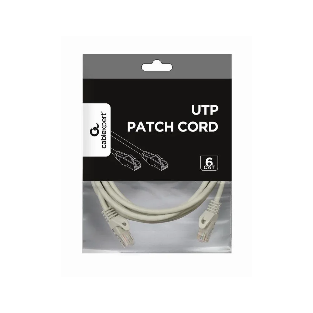 CABLEXPERT UTP Cat6 Patchcord Kabelis | Grey, 3 m