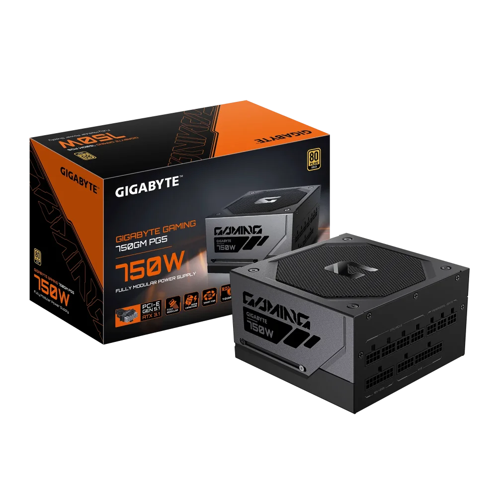 GIGABYTE 750GM PG5 PSU Maitinimo Blokas | 750W, 80 Plus Gold