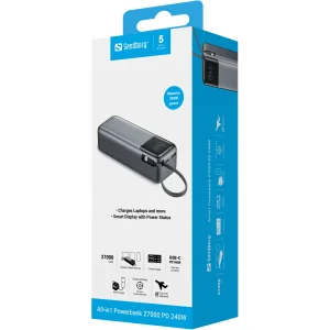 SANDBERG All-in1 Powerbank 27000 PD 240W Išorinė Baterija