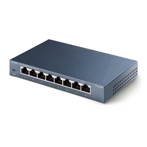 TP-LINK TL-SG108  8-Port 10/100/1000Mbps Desktop Switch Komutatorius