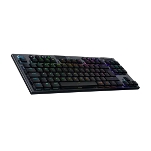LOGITECH G915 TKL LIGHTSPEED Wireless Belaidė Žaidimų Klaviatūra | Black, Tactile GL Brown
