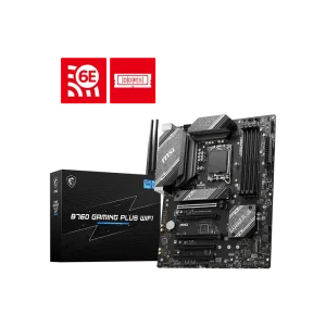 MSI B760 GAMING PLUS WIFI Pagrindinė Plokštė | ATX, LGA1700, DDR5