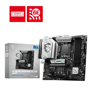MSI B760M GAMING PLUS WIFI Pagrindinė Plokštė | mATX, LGA1700, DDR5