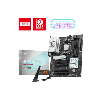 MSI B840 GAMING PLUS WIFI Pagrindinė Plokštė | ATX, AM5, DDR5