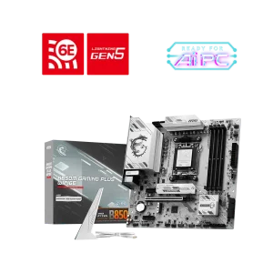 MSI B850M GAMING PLUS WIFI6E Pagrindinė Plokštė | mATX, AM5, DDR5