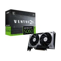 MSI GeForce RTX 5060 VENTUS 2X GPU Vaizdo Plokštė | 8GB, GDDR7, OC Edition