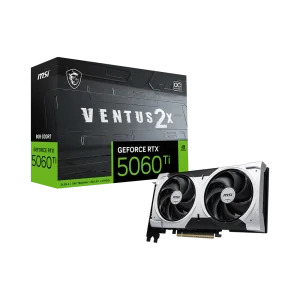 MSI GeForce RTX 5060 Ti VENTUS 2X PLUS | 8GB, GDDR7, OC Edition