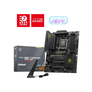 MSI MAG B850 TOMAHAWK MAX WIFI Pagrindinė Plokštė | ATX, AM5, DDR5