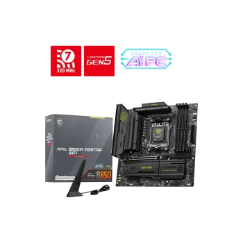 MSI MAG B850M MORTAR WIFI Pagrindinė Plokštė | mATX, AM5, DDR5