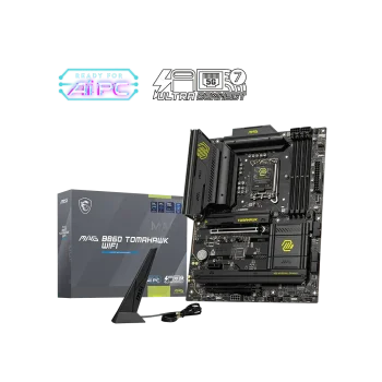 MSI MAG B860 TOMAHAWK WIFI Pagrindinė Plokštė | ATX, LGA1851, DDR5