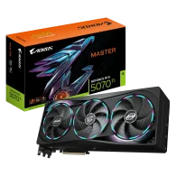 GIGABYTE GeForce RTX 5070 Ti AORUS MASTER GPU Vaizdo Plokštė | 16GB, GDDR7