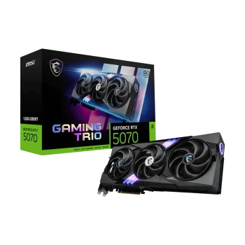 MSI GeForce RTX 5070 GAMING TRIO GPU Vaizdo Plokštė | 12GB, GDDR7, OC Edition