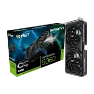 PALIT GeForce RTX 5060 Infinity 2 GPU Vaizdo Plokštė | 8GB, GDDR7, OC Edition