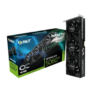 PALIT GeForce RTX 5060 Ti Infinity 3 GPU Vaizdo Plokštė | 16GB, GDDR7, OC Edition