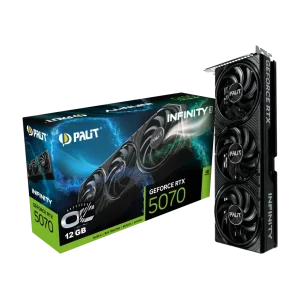 PALIT GeForce RTX 5070 Infinity 3 GPU Vaizdo Plokštė | 12GB, GDDR7, OC Edition