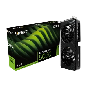 PALIT GeForce RTX 5050 Dual GPU Vaizdo Plokštė | 8GB, GDDR6