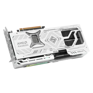 ASROCK Radeon RX 9070 XT Steel Legend GPU Vaizdo Plokštė | 16GB, GDDR6