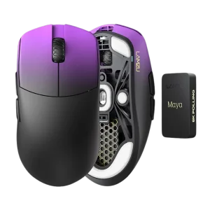 Lamzu MAYA 8K Champion Edition Belaidė Žaidimų Pelė | Purple Shadow