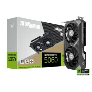 ZOTAC GeForce RTX 5060 Twin Edge GPU Vaizdo Plokštė | 8GB, GDDR7, OC Edition
