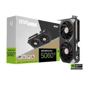 ZOTAC GeForce RTX 5060 Ti 8GB AMP GPU Vaizdo Plokštė | 8GB, GDDR7