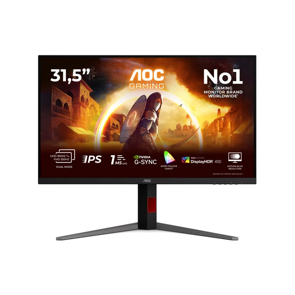 AOC U32G4U Monitorius | 31.5", UHD, IPS, 160 Hz