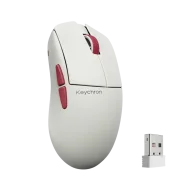 Keychron G4 Wireless Belaidė Žaidimų Pelė | White