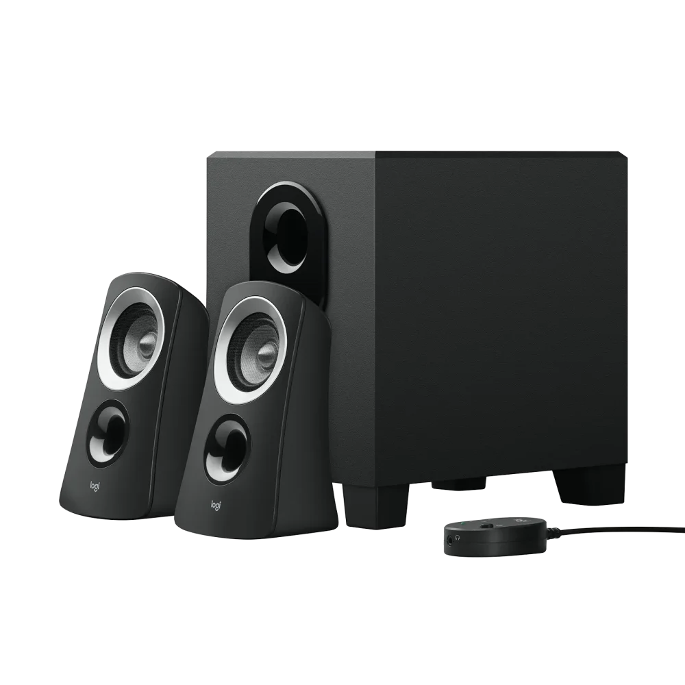Logitech Z313 2.1 Garso Kolonėlės | Black