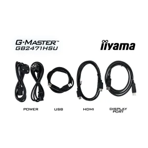 IIYAMA G-Master GB2471HSU-B1 Monitorius | 23.8", FHD, IPS, 240 Hz